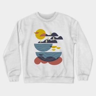 Calm At Sea Crewneck Sweatshirt